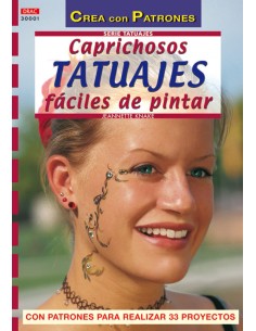 Serie tatuajes nº 1 caprichosos tatuajes faciles de pintar
